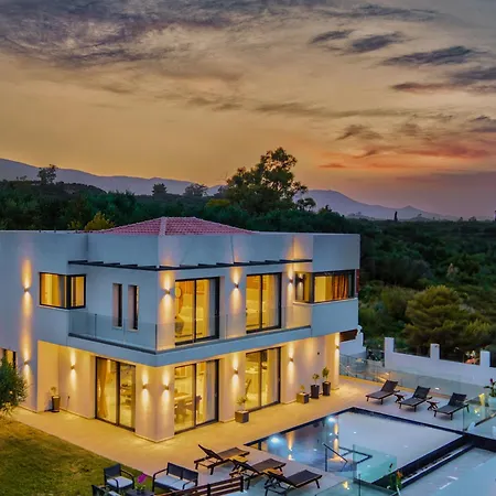 Trevilat - 4 Bedrooms With Private Pool, By Zantewize Вилла Лаганас